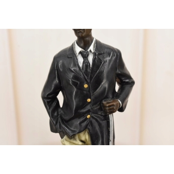 Elegancki Golfista - Golf - Figura Rzeźba z Brązu - Prezent