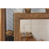 Pałacowe Złote Lustro AŻUROWE z Francji - Piękna Rama - 85 x 75 cm