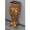 Piękna Pałacowa Kolumna - Postument Kwietnik - Złote Zdobienia 86cm