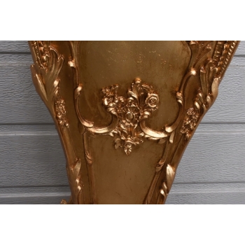 Piękna Pałacowa Kolumna - Postument Kwietnik - Złote Zdobienia 86cm