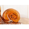Szkło Murano GLASS - Kolorowy Ślimak - Dekoracja Ozdoba