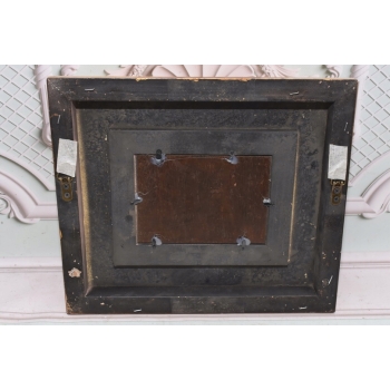 Port w Wenecji - Gondola - Italy Włochy - Pejzaż - Obraz Olejny Złota Rama