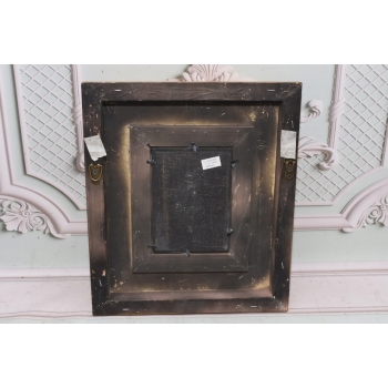 Portret Szydełkującej Dziewczyny - Kobieta - Obraz Olejny - Złota Rama