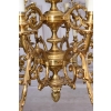 Królewski Gigant Żyrandol z Brązu + Lampa 78 cm