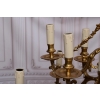 Królewski Gigant Żyrandol z Brązu + Lampa 78 cm