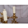 Królewski Gigant Żyrandol z Brązu + Lampa 78 cm