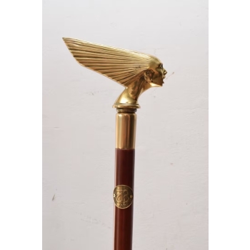 Laska Spacerowa z Brązu - Spirit of Ecstasy - Solidna - Prezent