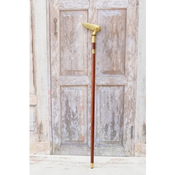 Laska Spacerowa z Brązu - Spirit of Ecstasy - Solidna - Prezent