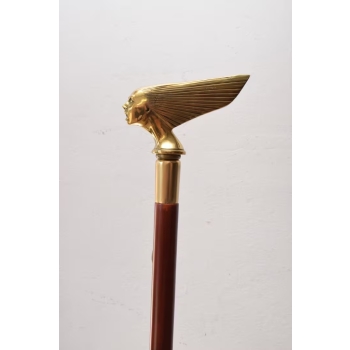 Laska Spacerowa z Brązu - Spirit of Ecstasy - Solidna - Prezent