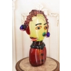 Szkło Murano Style GLASS - Dama Abstrakcja - Twarz Figura ze Szkła 60cm
