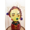 Szkło Murano Style GLASS - Dama Abstrakcja - Twarz Figura ze Szkła 60cm