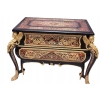 Królewska Komoda Szafa Boulle - Liczne Zdobienia Drewno + Brąz - UNIKAT