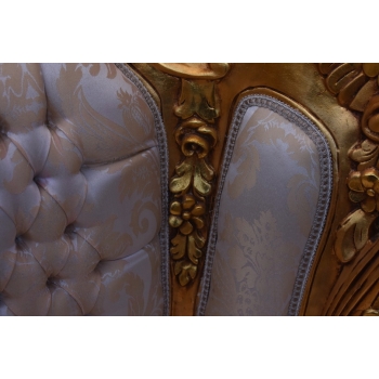 OGROMNY Komplet Wypoczynkowy Wypoczynek KRÓLEWSKI - Sofa + 4 Fotele + Stół