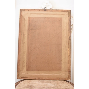 Gustav Klimt - Portet Damy z Wachlarzem - Stary Obraz Olejny