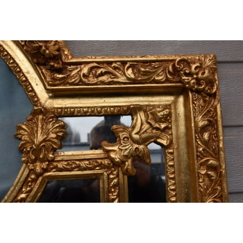 Złote Lustro - 210 x 107 cm + Obraz Arystokratka