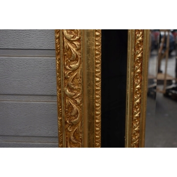 Złote Lustro - 210 x 107 cm + Obraz Arystokratka