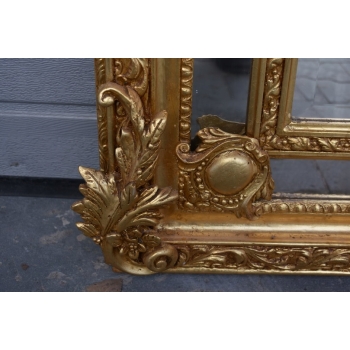 Złote Lustro - 210 x 107 cm + Obraz Arystokratka