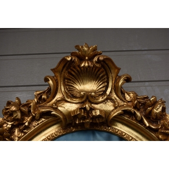 Złote Lustro - 210 x 107 cm + Obraz Arystokratka