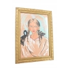 Ignacy Witkiewicz Witkacy 1930 - Pastel - Stary Obraz Portret Dziewczyny