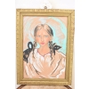 Ignacy Witkiewicz Witkacy 1930 - Pastel - Stary Obraz Portret Dziewczyny