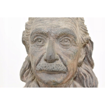 Albert Einstein Popiersie - Fizyk - Figura z Brązu - Dekoracja Prezent