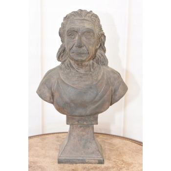 Albert Einstein Popiersie - Fizyk - Figura z Brązu - Dekoracja Prezent