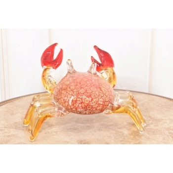 Szkło Murano - Style Glass - Rak Krab Homar - Figura