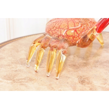 Szkło Murano - Style Glass - Rak Krab Homar - Figura