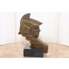 Głowa Minervy Minerva MAscot - Figura z Brązu - Sygnowana