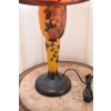Lampa Stołowa - Gabinetowa Biurowa - Szkło Emile Galle - Lampka - Sygn
