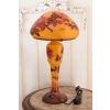 Lampa Stołowa - Gabinetowa Biurowa - Szkło Emile Galle - Lampka - Sygn
