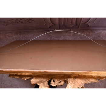 Wielki Obraz Tkanina - GOBELIN - FRANCUSKI PEJZAŻ - RAMA Z DREWNA 102X138CM