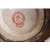 Porcelanowy Czerwony Wazon Waza - Aniołki Amory - Porcelana + Brąz
