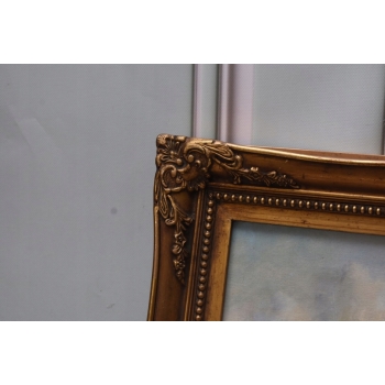 Krowy na PAstwisku - Krowa - Złota Rama - Obraz Olejny 71x61