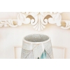 Porcelanowy Zielony Wazon - Pająk - Porcelana + Brąz