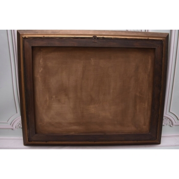 Z. Stryjeńska - Zakochani Górale - Duży Stary Obraz Olejny