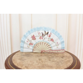 Porcelanowy Wazon - Secesja - Wachlarz - Unikat