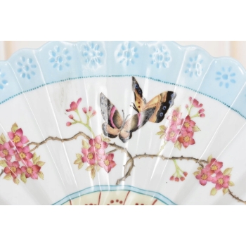 Porcelanowy Wazon - Secesja - Wachlarz - Unikat