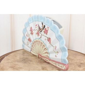 Porcelanowy Wazon - Secesja - Wachlarz - Unikat