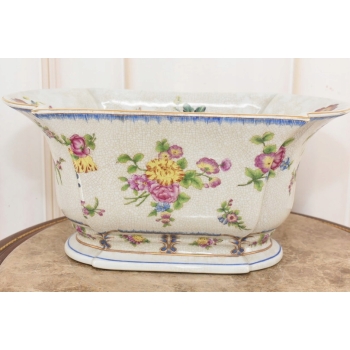 Patera Owocnik - Porcelana Malowana Sygnowana - Kwiaty