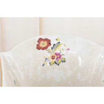 Patera Owocnik - Porcelana Malowana Sygnowana - Kwiaty