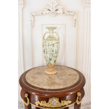 Porcelanowy Wazon - Kwiatki - Porcelana KLEJONY!