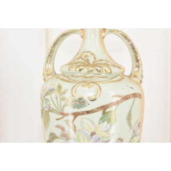 Porcelanowy Wazon - Kwiatki - Porcelana KLEJONY!