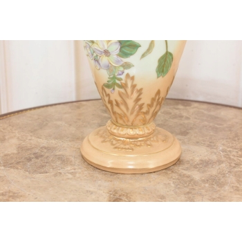 Porcelanowy Wazon - Kwiatki - Porcelana KLEJONY!