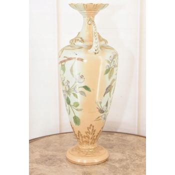 Porcelanowy Wazon - Kwiatki - Porcelana KLEJONY!