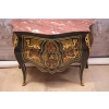 Królewska Komoda Szafa Boulle - Liczne Zdobienia Drewno + Brąz - UNIKAT