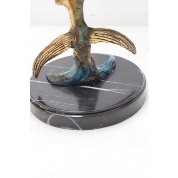 Ryba Marlin Żaglica Włócznik - Figura z Brązu - Prezent dla Rybaka