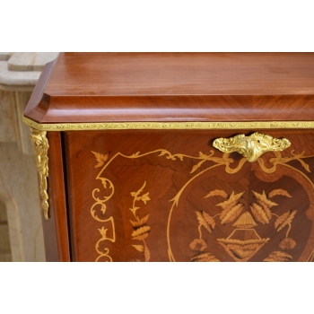 Komoda Buciarka z Lustrem - Konsola - 3 Szuflady na Buty + Lustro