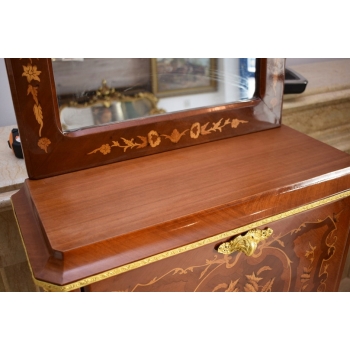 Komoda Buciarka z Lustrem - Konsola - 3 Szuflady na Buty + Lustro