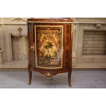 Królewska Komoda Szafa Narożna - Malunki Drewno